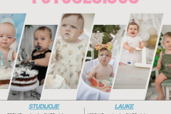 Pink Blue Playful Style Fashion Clothes Brand Price List A4 Document - 1